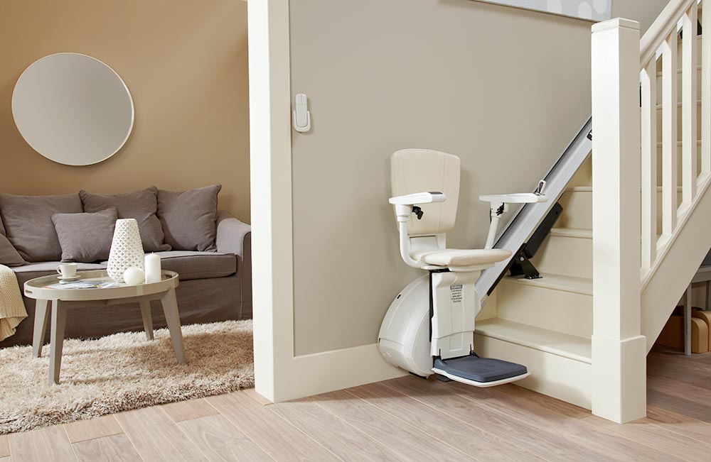 Progettazione Montascale rettilineo colori e design personalizzabile